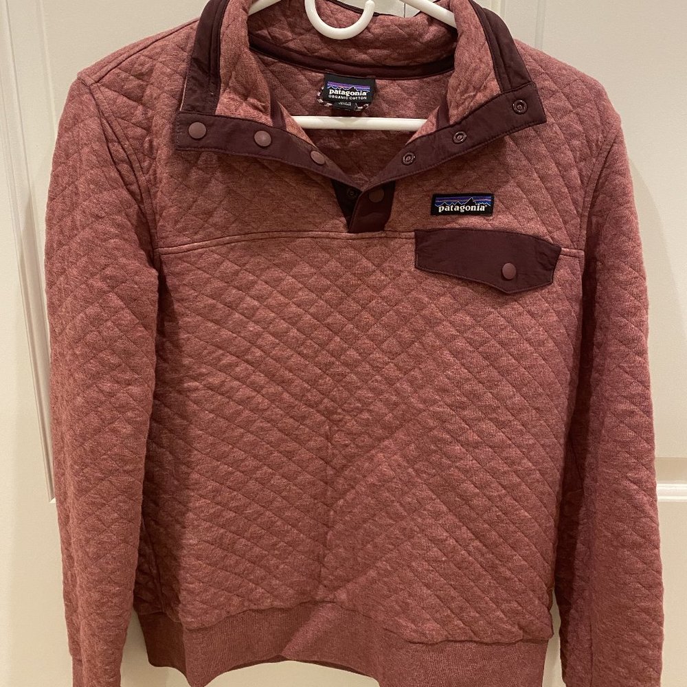 W's Patagonia Organic Cotton Quilt Snap-T Pullover